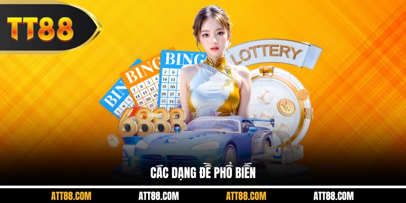 Các dạng đề phổ biến